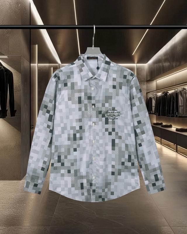 Wholesale High-quality Cheap Louis Vuitton Long Sleeve Designer Shirts for sale