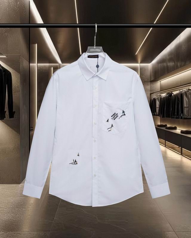 Wholesale High-quality Cheap Louis Vuitton Long Sleeve Designer Shirts for sale