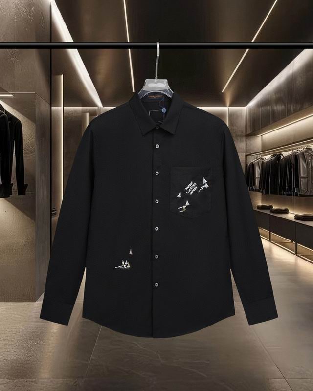 Wholesale High-quality Cheap Louis Vuitton Long Sleeve Designer Shirts for sale