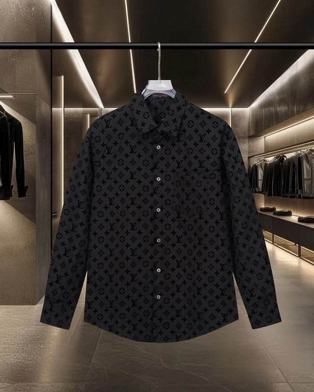 Wholesale High-quality Cheap Louis Vuitton Long Sleeve Designer Shirts for sale