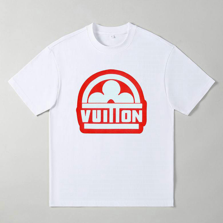 Wholesale Cheap Louis Vuitton Short Sleeve men T Shirts for Sale