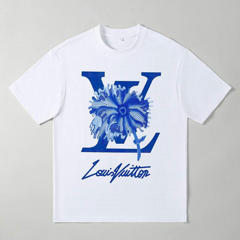 Wholesale Cheap LV Short Sleeve T Shirts for Sale