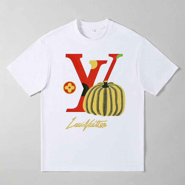 Wholesale Cheap Louis Vuitton Short Sleeve men T Shirts for Sale