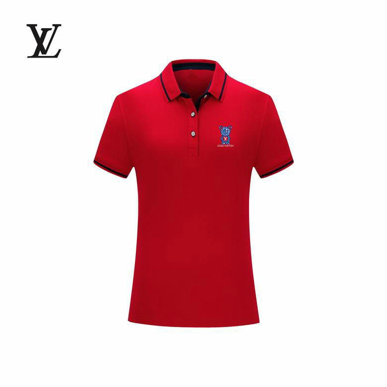 Wholesale Cheap Replica Louis Vuitton Short Sleeve Lapel T Shirts for Sale