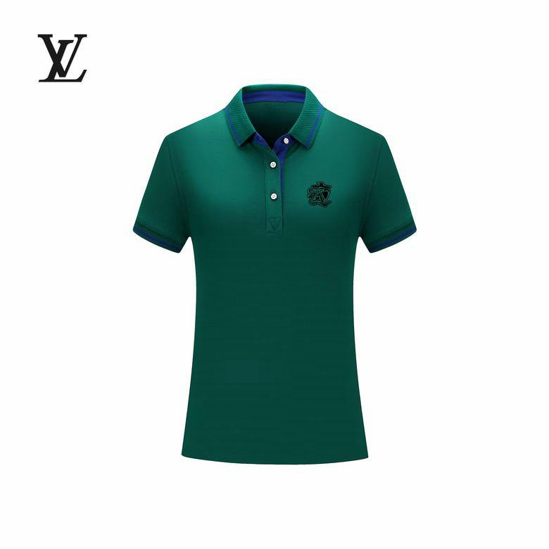 Wholesale Cheap Replica Louis Vuitton Short Sleeve Lapel T Shirts for Sale