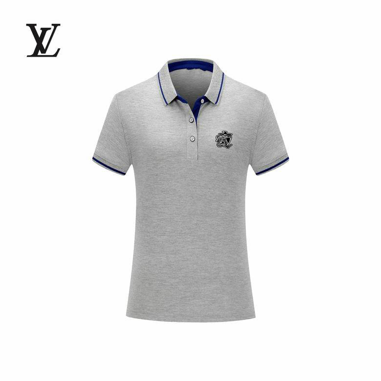 Wholesale Cheap Replica Louis Vuitton Short Sleeve Lapel T Shirts for Sale