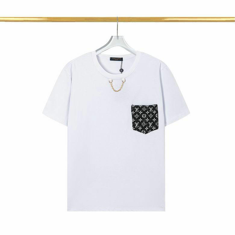 Wholesale Cheap LV Short Sleeve T Shirts for Sale