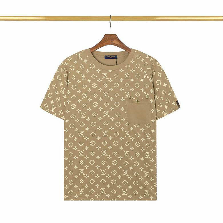 Wholesale Cheap LV Short Sleeve T Shirts for Sale