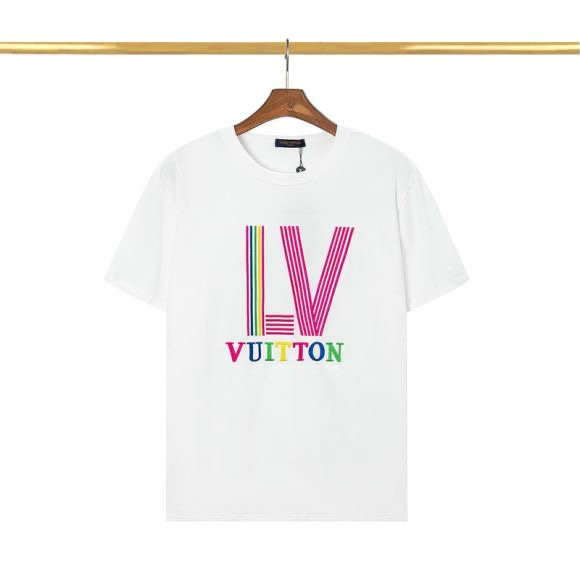 Wholesale Cheap Lv men Short Sleeve T shirts for Sale