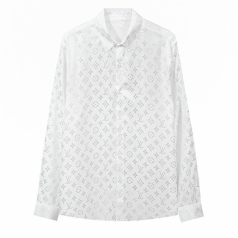 Wholesale Cheap Lv Long Sleeve Shirts for Sale