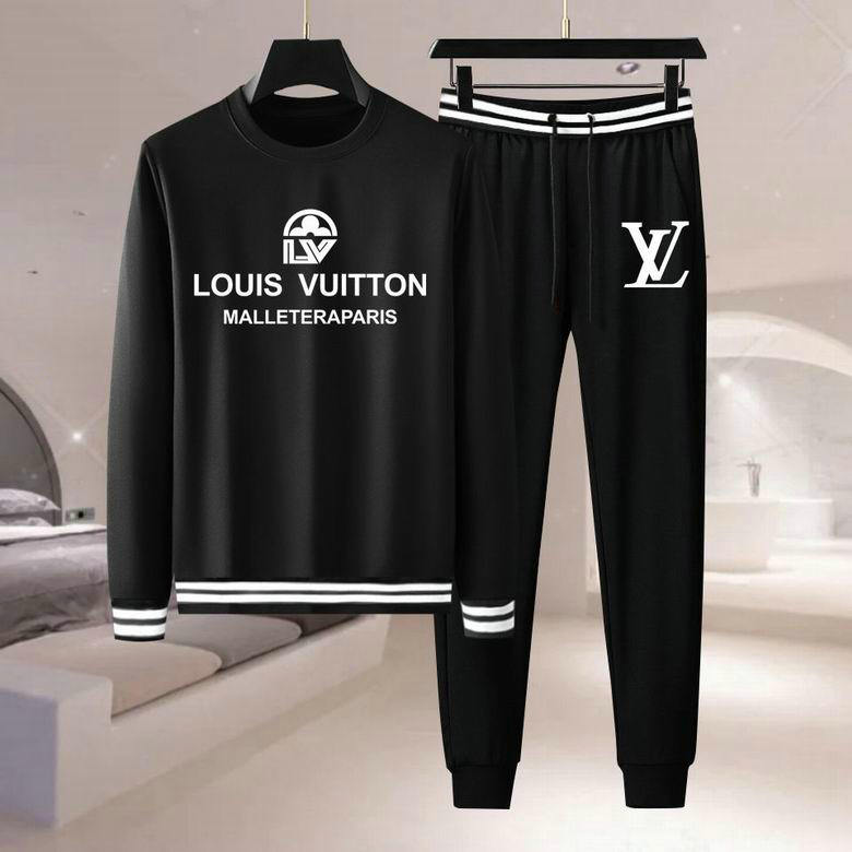 Wholesale Cheap LV Long Sleeve Tracksuits for Sale