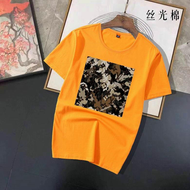 Wholesale Cheap LV mens Short Sleeve T shirts for Sale