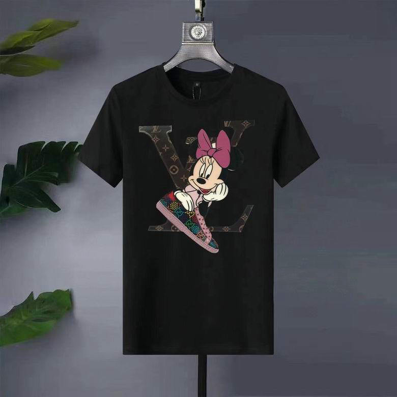 Wholesale Cheap LV mens Short Sleeve T shirts for Sale