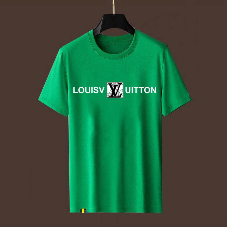 Wholesale Cheap LV Short Sleeve men T Shirts for Sale