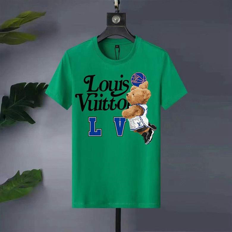 Wholesale Cheap LV mens Short Sleeve T shirts for Sale