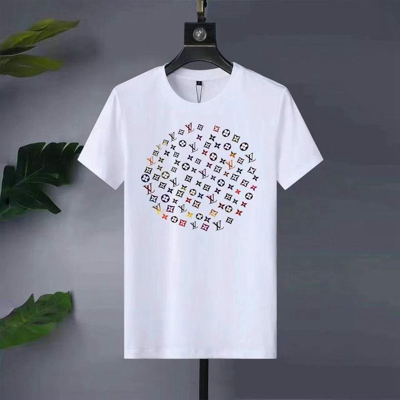 Wholesale Cheap LV mens Short Sleeve T shirts for Sale