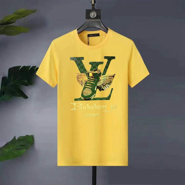 Wholesale Cheap LV mens Short Sleeve T shirts for Sale