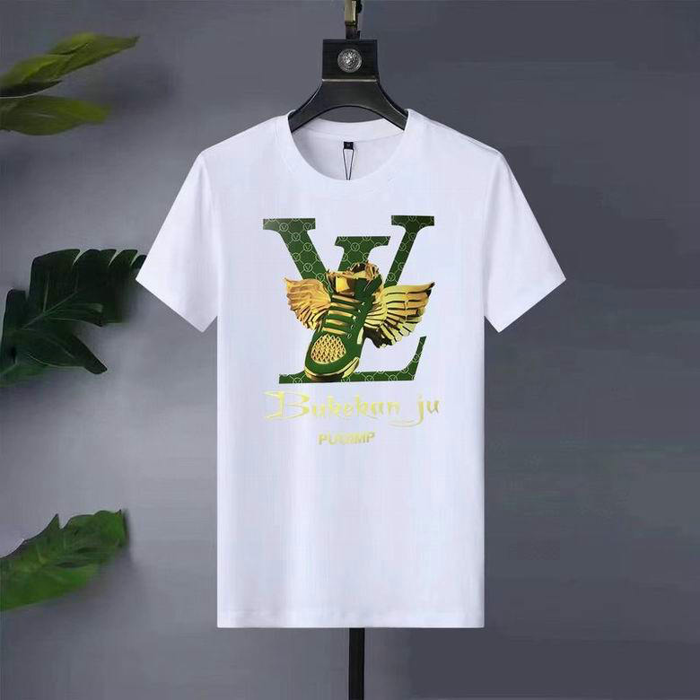 Wholesale Cheap LV mens Short Sleeve T shirts for Sale