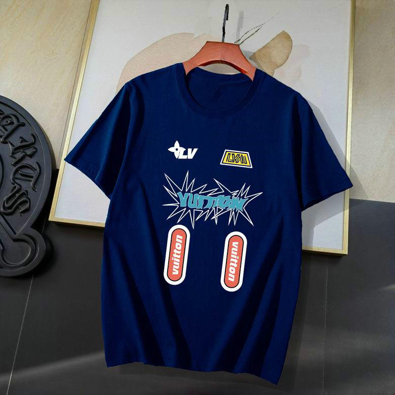 Wholesale Cheap Replica Louis Vuitton Short Sleeve T Shirts for Sale
