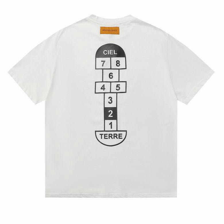 Wholesale Cheap Louis Vuitton Short Sleeve men T Shirts for Sale