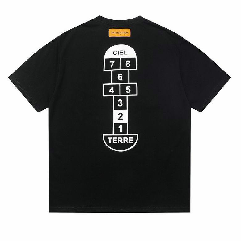 Wholesale Cheap Louis Vuitton Short Sleeve men T Shirts for Sale