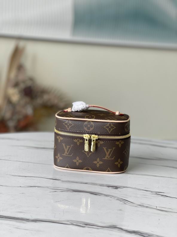 LV Nice Mini Toiletry Pouch Monogram Canvas M44496