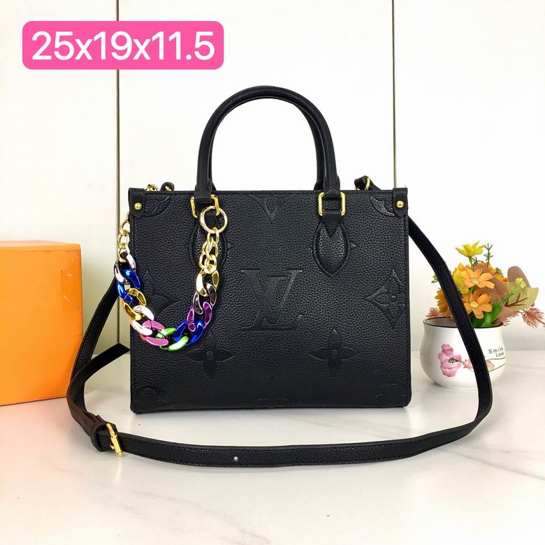 Wholesale High Quality AAA Louis Vuitton OnTheGo Leather Women's Tote Shoulder Bags for Sale