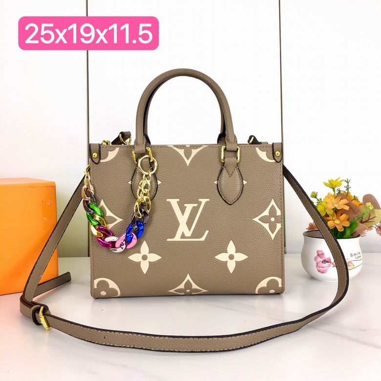 Wholesale High Quality AAA Louis Vuitton OnTheGo Leather Women's Tote Shoulder Bags for Sale