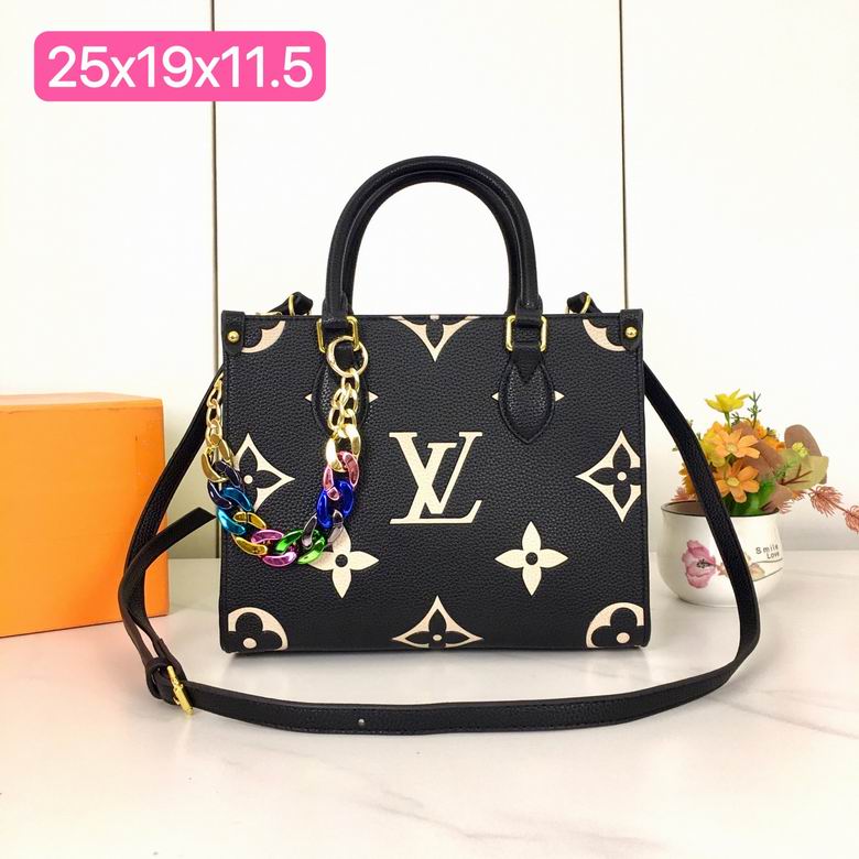Wholesale High Quality AAA Louis Vuitton OnTheGo Leather Women's Tote Shoulder Bags for Sale