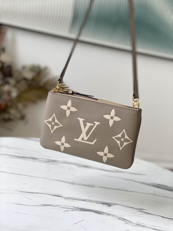 Wholesale Cheap Louis vuitton Double Zip Pochette Bags for Sale