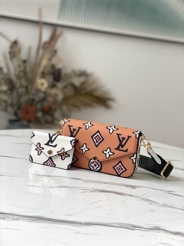Wholesale Cheap Louis Vuitton Felicie Pochette Replica Bags for Sale