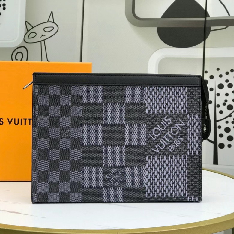 Wholesale High quality AAA Louis Vuitton Pochette Voyage Replica Designer Clutches Bags for Sale