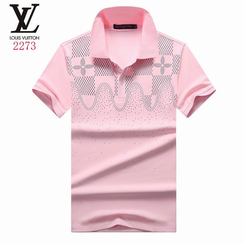 Wholesale Cheap LV Polo Short Sleeve Lapel T Shirts for Sale