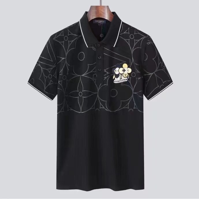 Wholesale Cheap Lv Short Sleeve polo T Shirts for Sale
