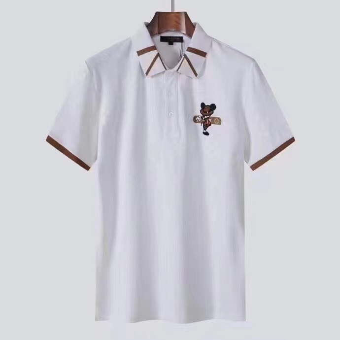 Wholesale Cheap Lv Short Sleeve polo T Shirts for Sale