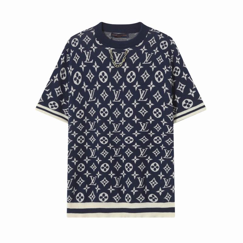 Wholesale High-quality Cheap LV Short Sleeve Replica Designer Sweater for sale