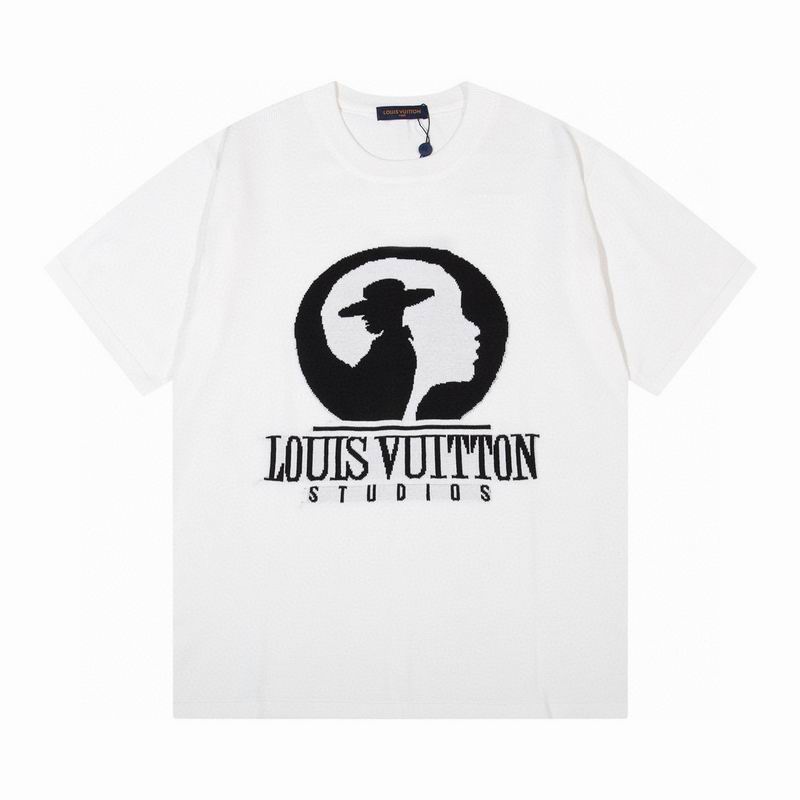Wholesale High-quality Cheap LV Short Sleeve Replica Designer T Shirts for sale