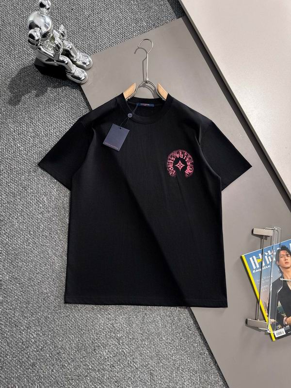 Wholesale High-quality Cheap LV Women's Short Sleeve Crew Neck Replica Designer T Shirts for sale