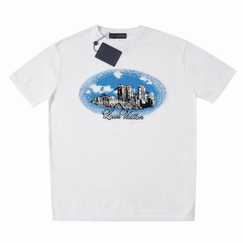 Wholesale High-quality Cheap LV Short Sleeve Replica Designer T Shirts for sale