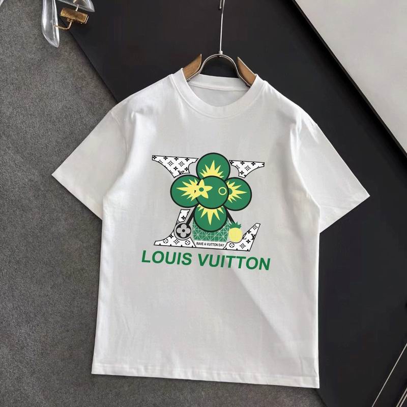 Wholesale High-quality Cheap LV Short Sleeve Replica Designer T Shirts for sale