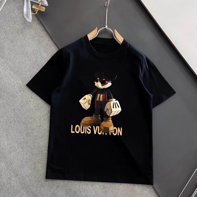 Wholesale High-quality Cheap LV Short Sleeve Replica Designer T Shirts for sale