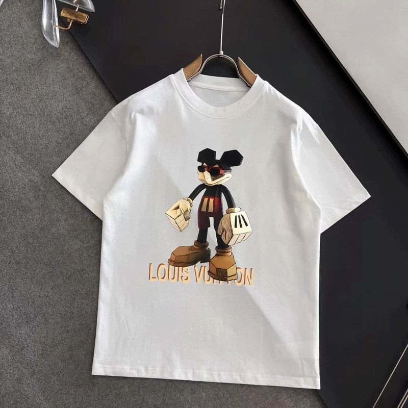 Wholesale High-quality Cheap LV Short Sleeve Replica Designer T Shirts for sale