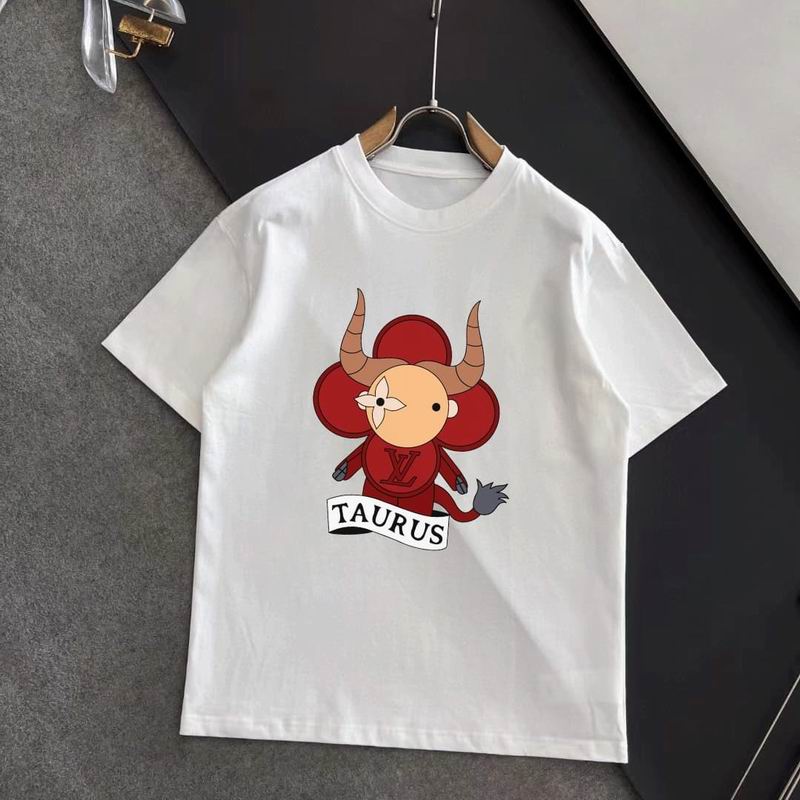 Wholesale High-quality Cheap LV Short Sleeve Replica Designer T Shirts for sale