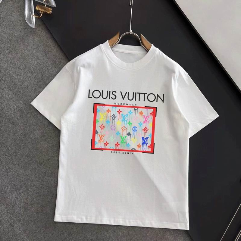 Wholesale High-quality Cheap LV Short Sleeve Replica Designer T Shirts for sale