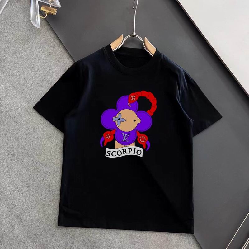 Wholesale High-quality Cheap LV Short Sleeve Replica Designer T Shirts for sale