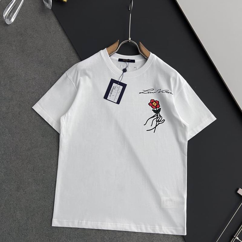Wholesale High-quality Cheap LV Short Sleeve Replica Designer T Shirts for sale