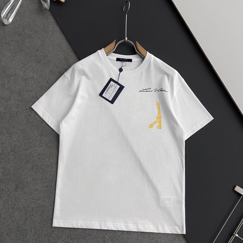 Wholesale High-quality Cheap LV Short Sleeve Replica Designer T Shirts for sale