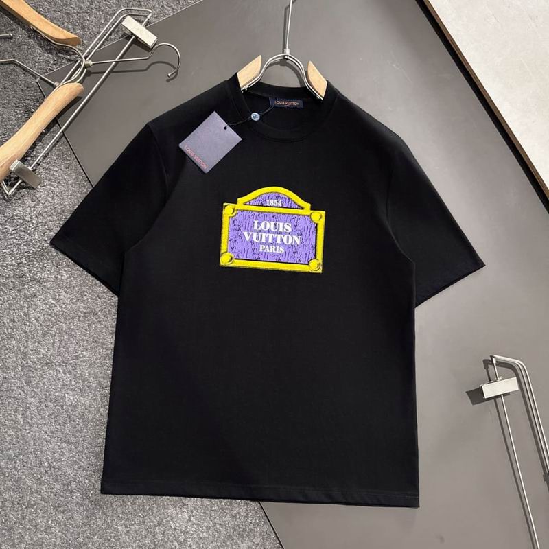 Wholesale High-quality Cheap LV Short Sleeve Replica Designer T Shirts for sale