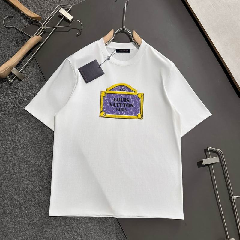 Wholesale High-quality Cheap LV Short Sleeve Replica Designer T Shirts for sale