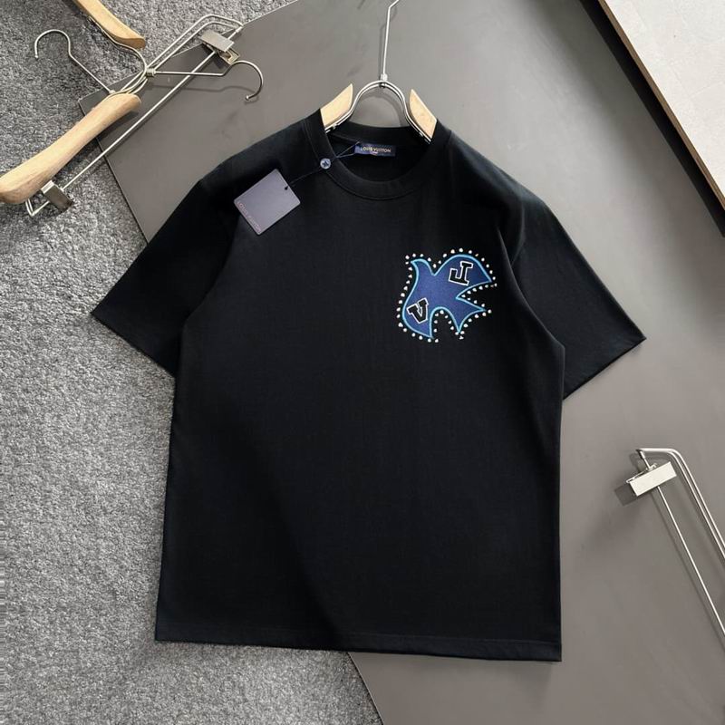 Wholesale High-quality Cheap LV Short Sleeve Replica Designer T Shirts for sale